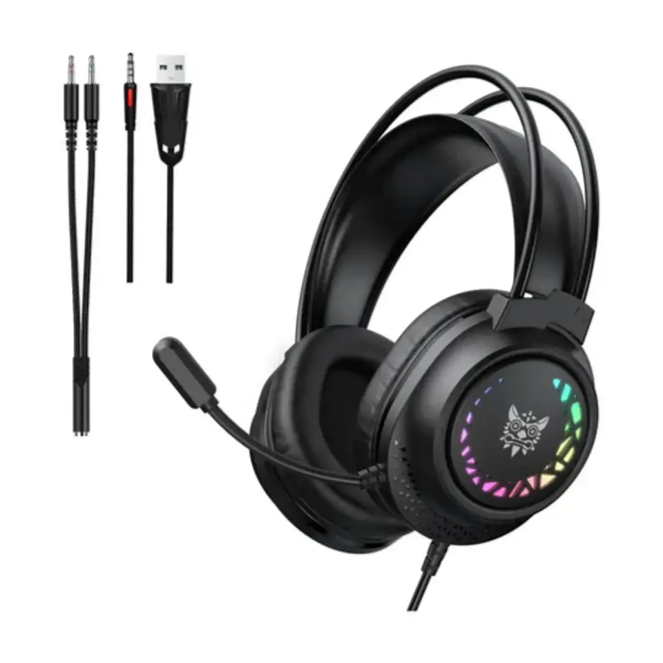 Audífonos Onikuma X92 Rgb Gamer Auriculares Headset 1
