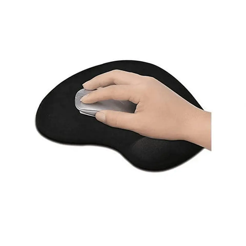 Mouse Pad Ergonomico Gel Apoyamuñeca Base Antideslizante 1