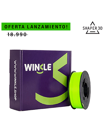 PLA HD COLORES ESPECIALES WINKLE 1KG 1.75MM - FILAMENTO 3D