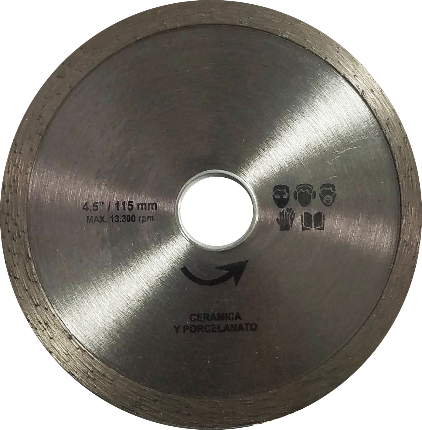 Disco Diamantado Continuo 4 1/2" ALPHA PRO 4 1/2''