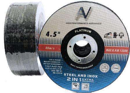 DISCO DE CORTE PLANO PARA METAL E INOX 355X2,5X25MM 14" INGCO MCD253551
