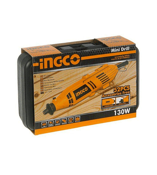 MINI TORNO INGCO MG1309 130W VEL/VAR 8000-30000 RPM
