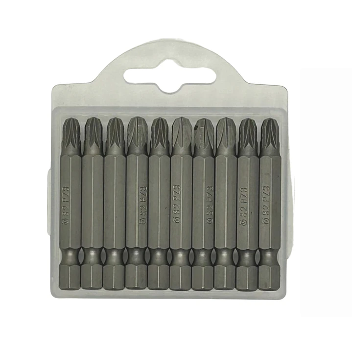 10 Puntas Magneticas AV Pz3 X 50mm Industrial Acero S2 3