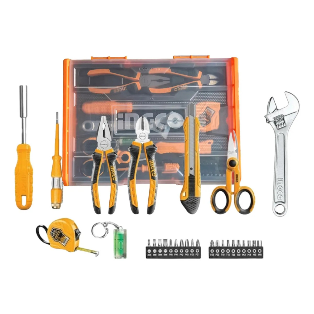 Set Juego De 29 Piezas Ingco + Caja Apilable