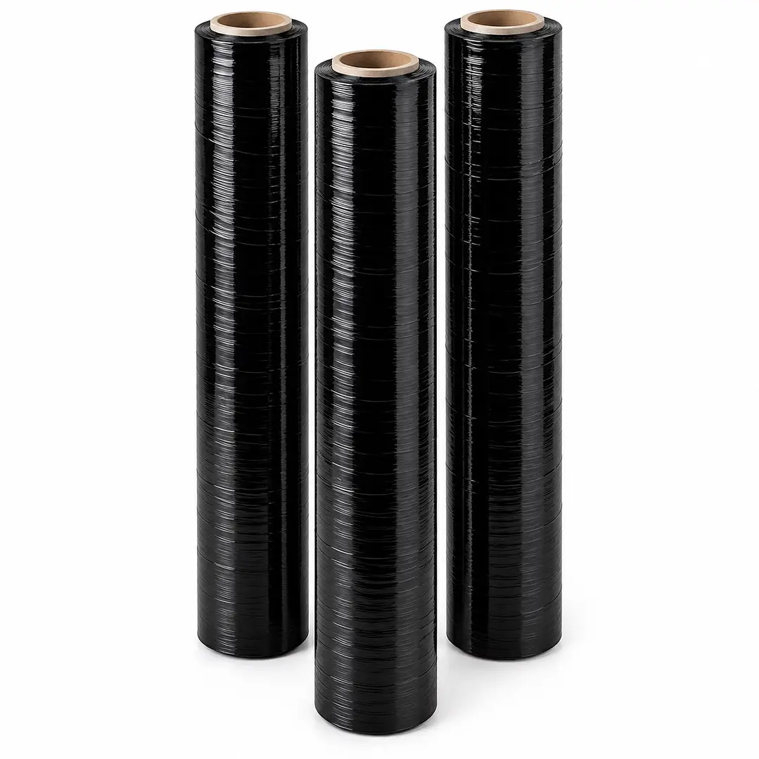 Stretch Film Negro Umbrella Tech 3 Unidades  1