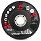 DISCO DE PULIDO METAL/INOX 4 1/2 HEMIC - Miniatura 1