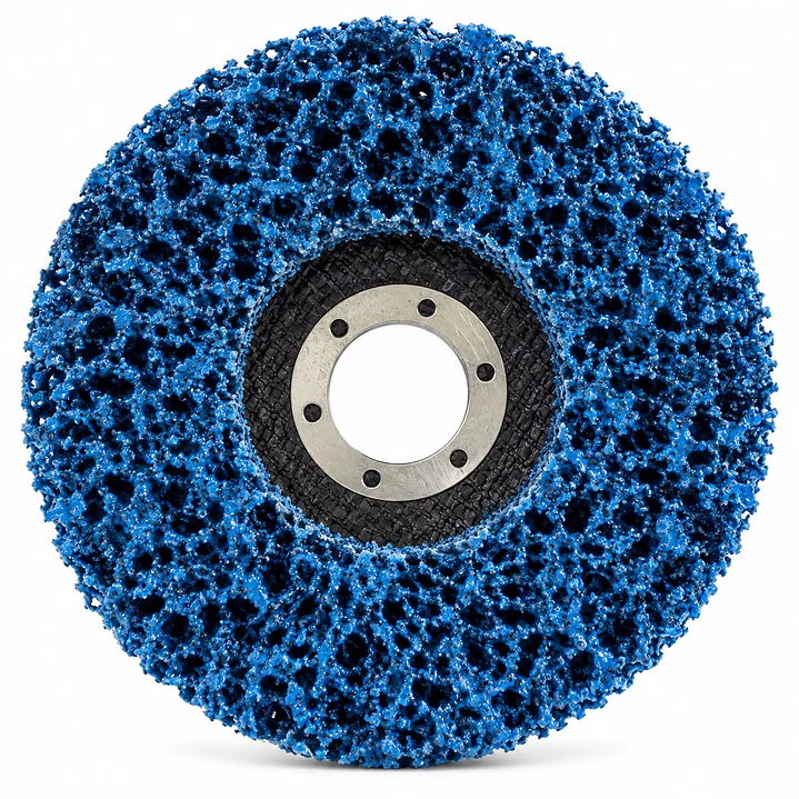 DISCO DE LIMPIEZA INOX/METAL 4 1/2 FIBRA 3