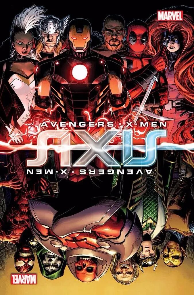 Avengers. X-Men. axis