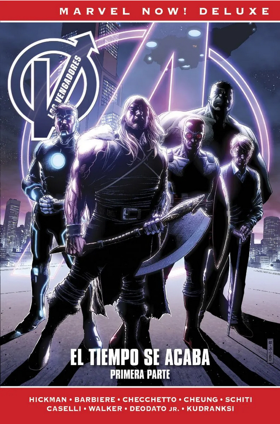  Marvel Now! Deluxe. Los Vengadores de Jonathan Hickman #8: El tiempo se acaba Primera Parte