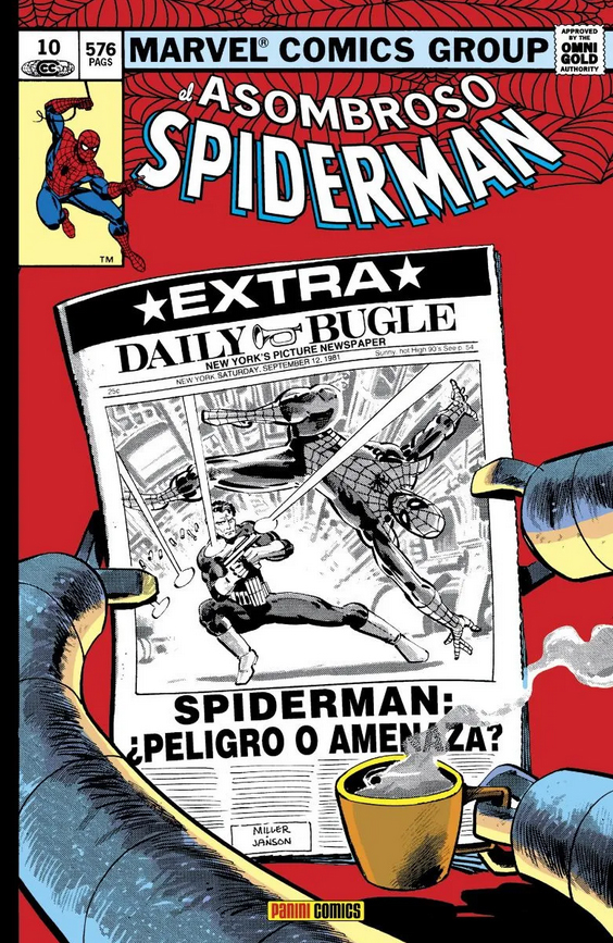  Marvel Gold. El Asombroso Spiderman #10: ¿Peligro o amenaza?