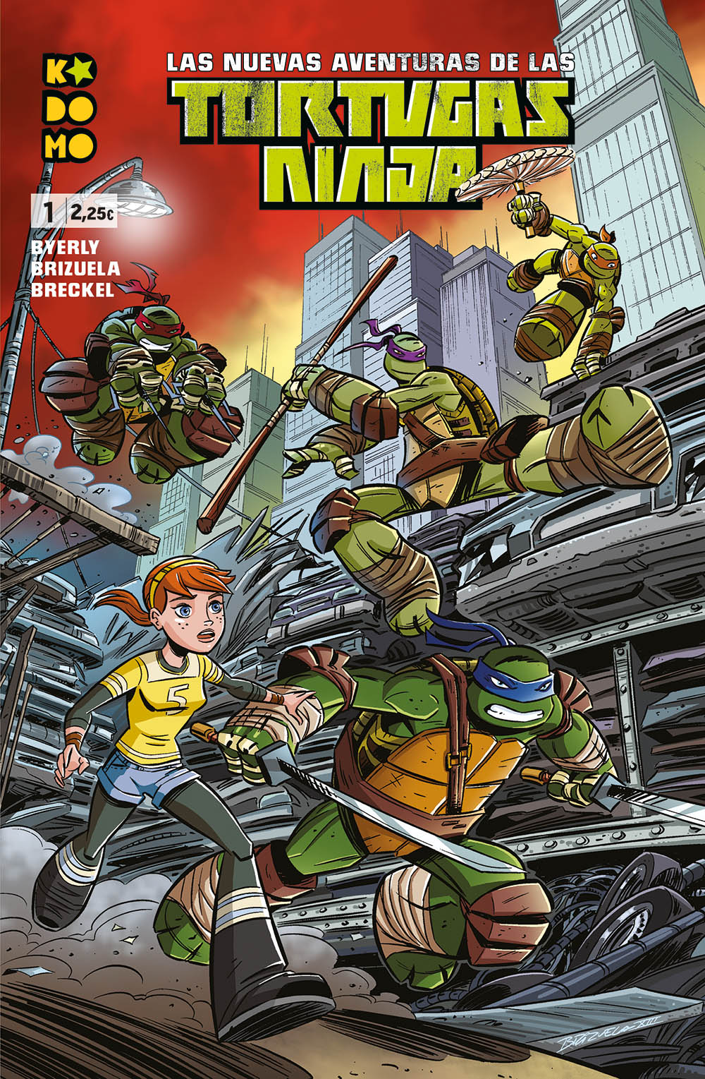 Las nuevas aventuras de las Tortugas Ninja #01