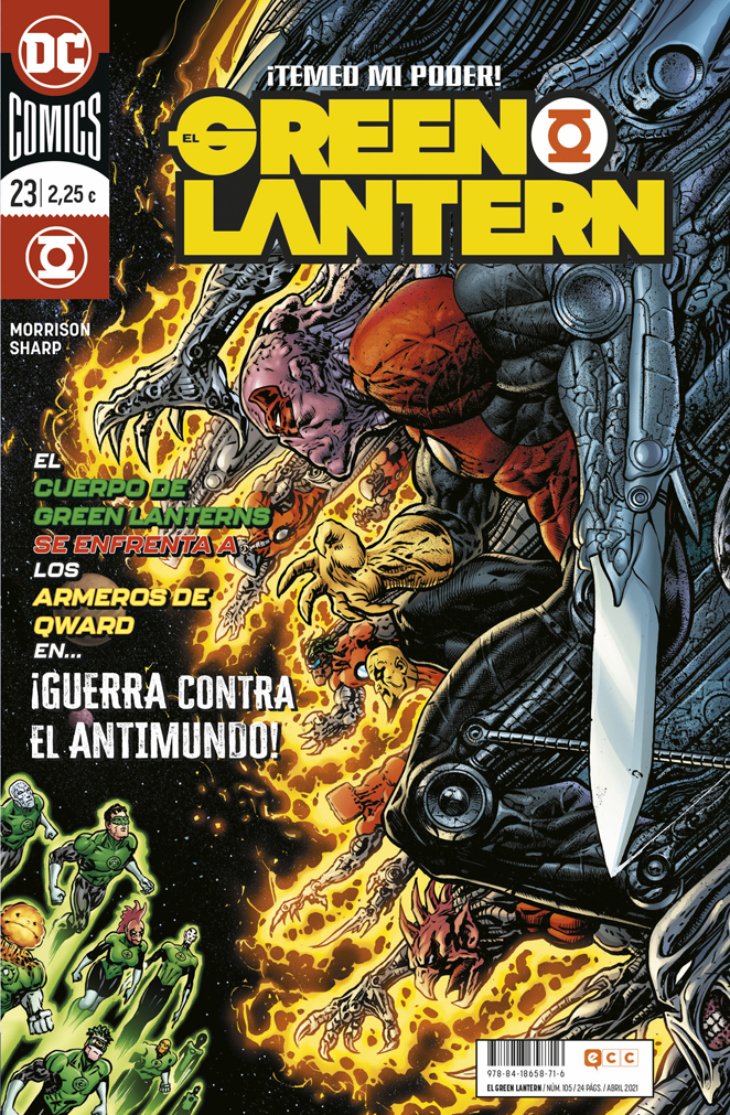 El Green Lantern #105 / 23