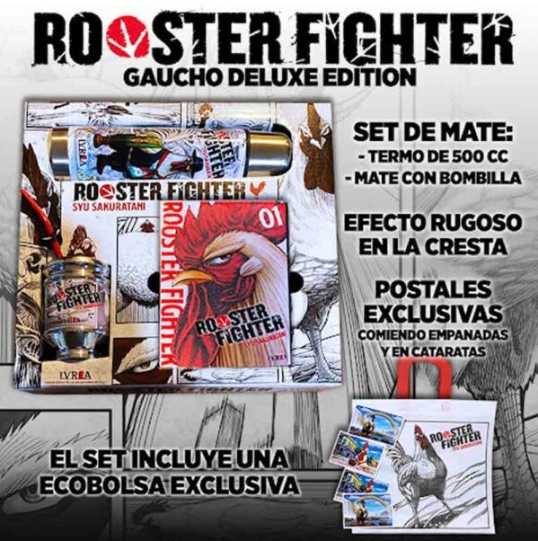 ROOSTER FIGHTER #01 GAUCHO DELUXE EDITION.