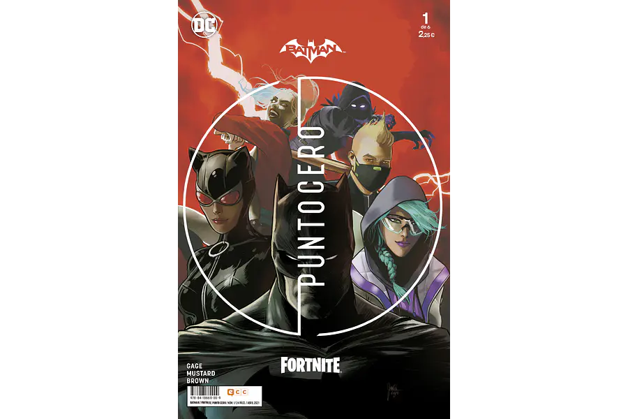 BATMAN/FORTNITE: PUNTO CERO (1 al 6) Pack
