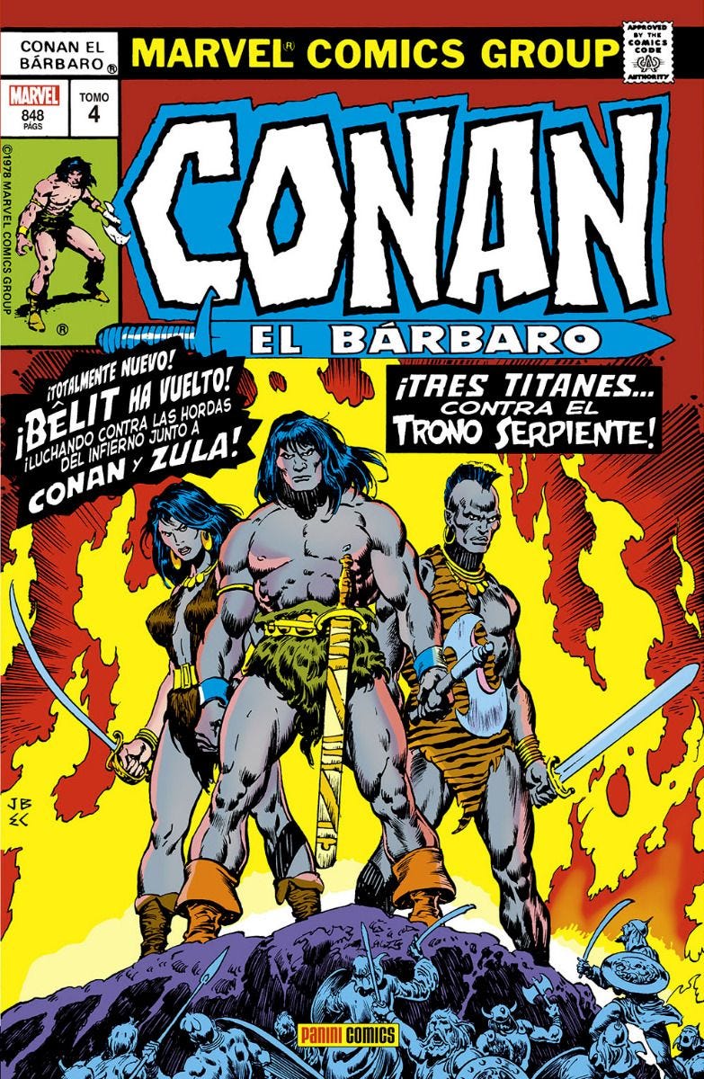 Marvel Omnibus. Conan el Bárbaro: La Etapa Marvel Original #4