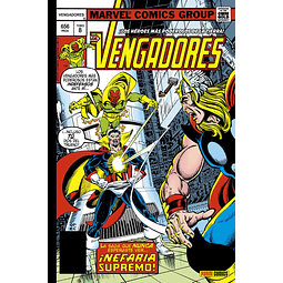 Marvel Gold. Los Vengadores #8: Nefaria Supremo
