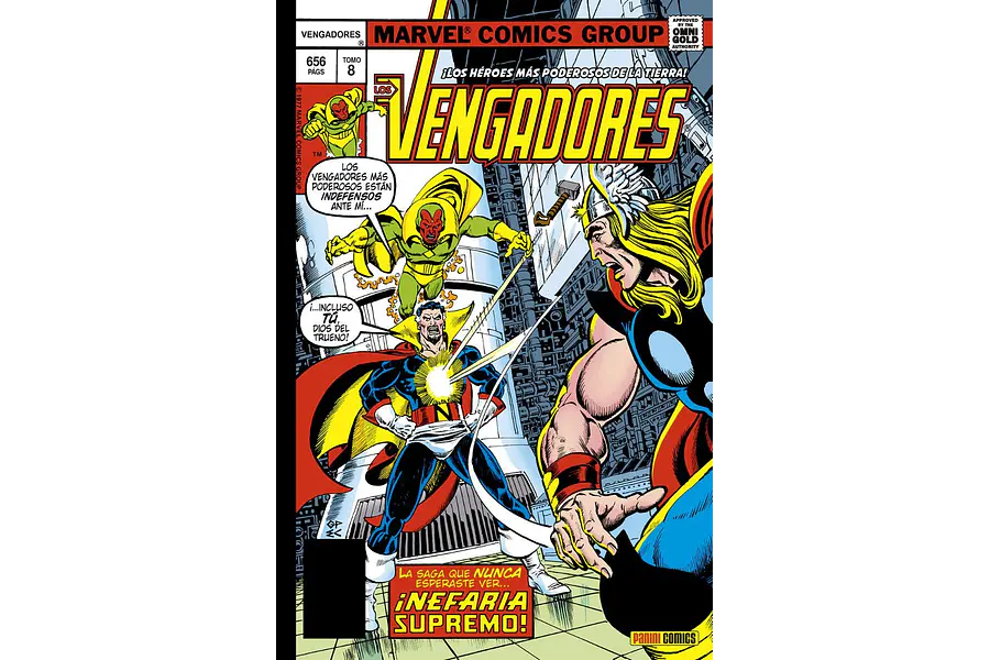 Marvel Gold. Los Vengadores #8: Nefaria Supremo