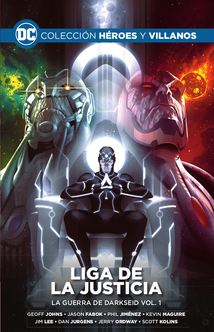 Pack Colección Héroes y Villanos Vol.14 y 19- Liga de la Justicia: La guerra de Darkseid p.1 y 2.