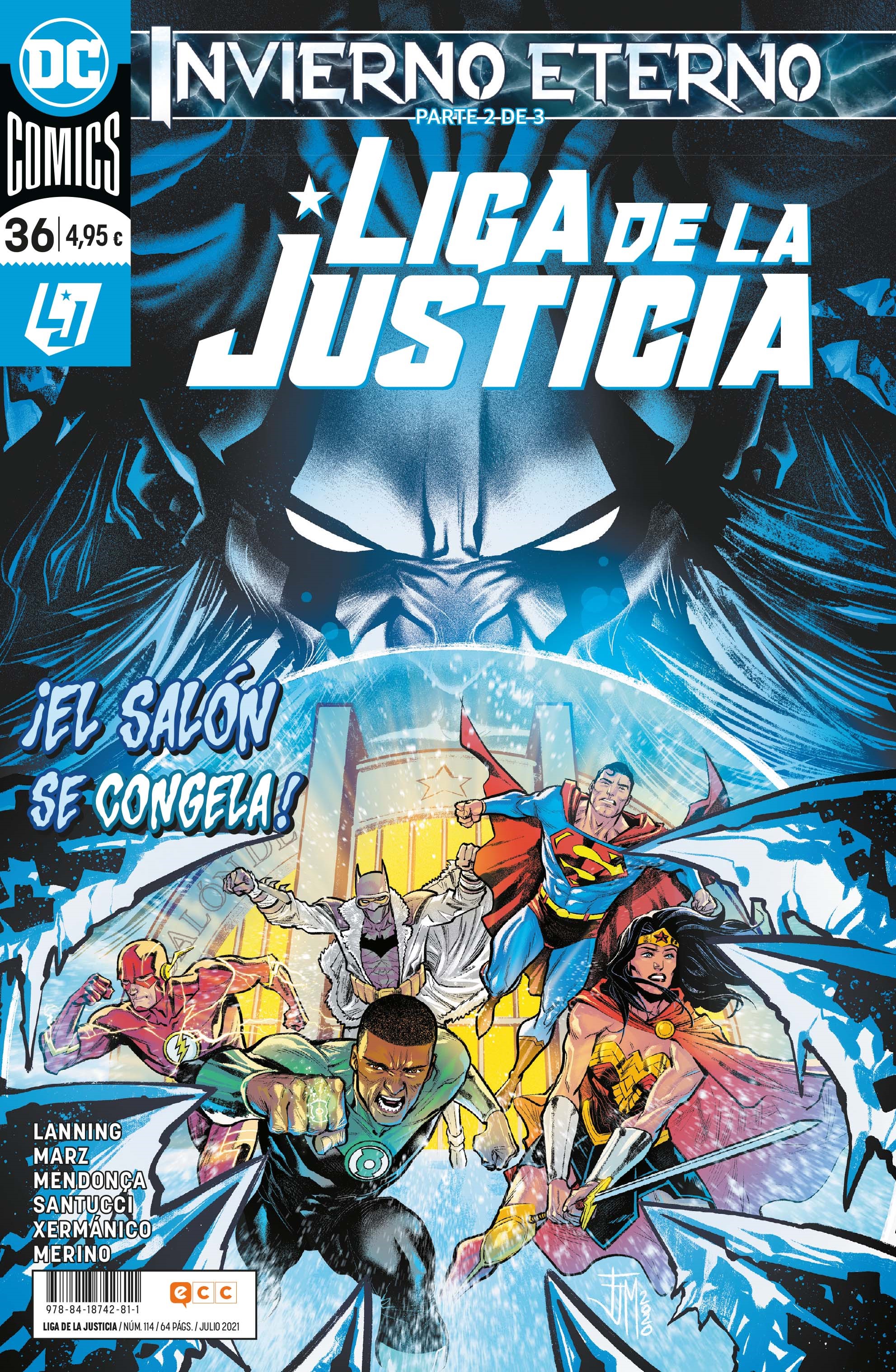 Liga de la Justicia #114 / 36 (Invierno Eterno pt.2)