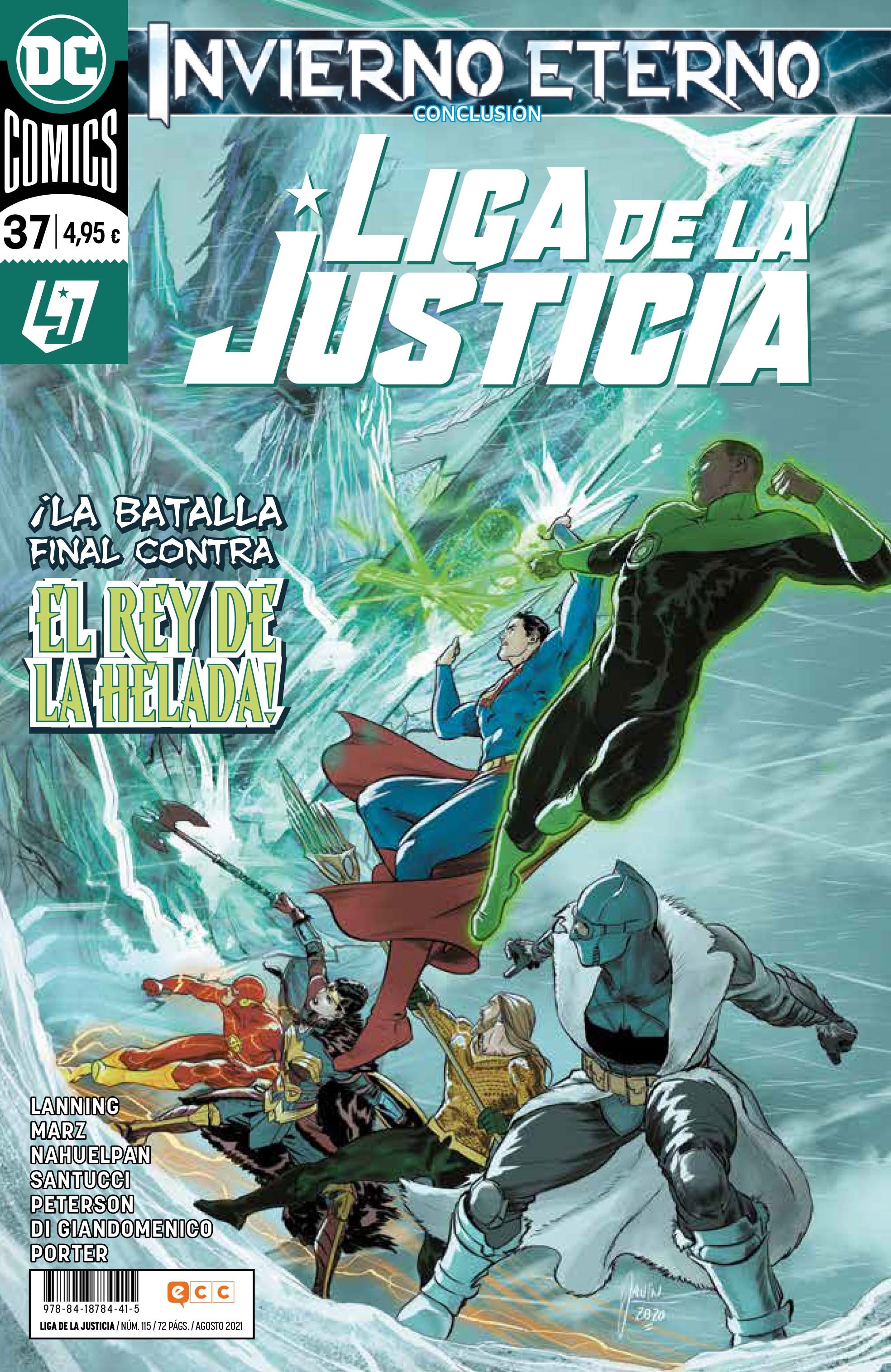 Liga de la Justicia #115 / 37 (Invierno Eterno pt.3)