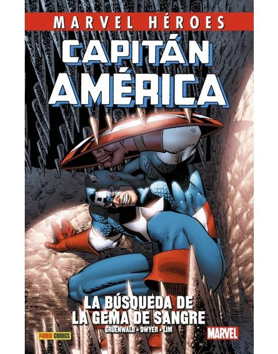 Marvel Héroes. Capitán América de Mark Gruenwald #03: La búsqueda de la Gema de Sangre