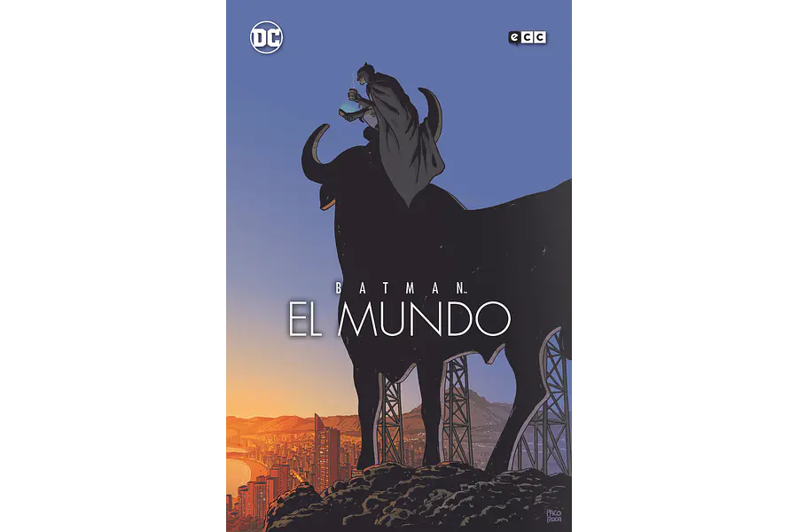 BATMAN: EL MUNDO – PORTADA PACO ROCA