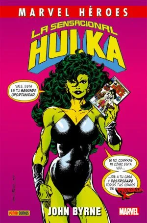 Marvel Héroes. La Sensacional Hulka de John Byrne