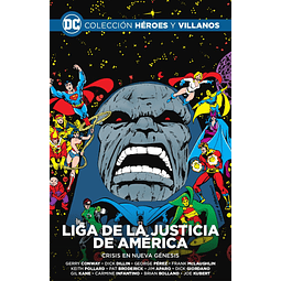 COLECCIÓN HÉROES Y VILLANOS VOL. 25 - LIGA DE LA JUSTICIA DE AMÉRICA: CRISIS EN NUEVA GÉNESIS