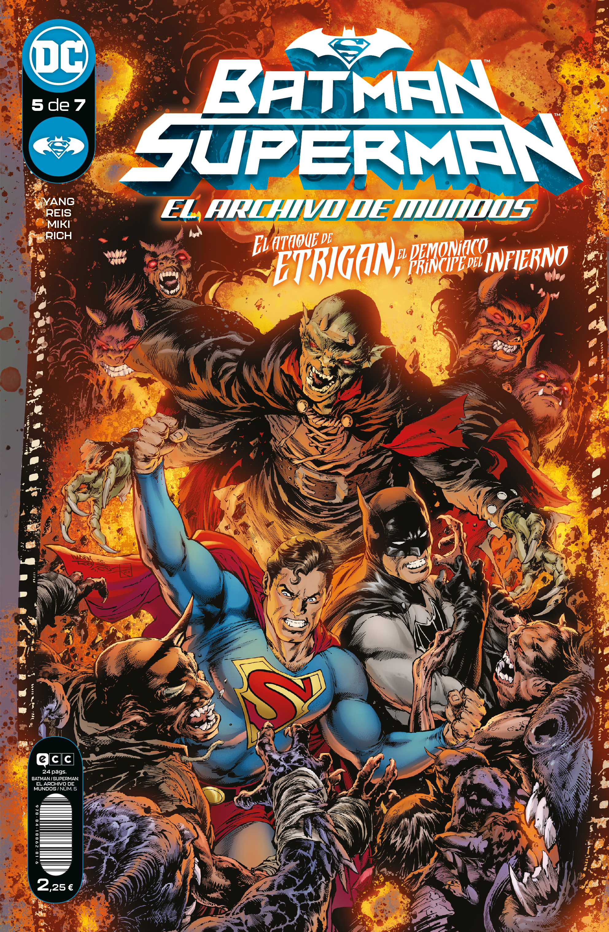 Batman/Superman: El archivo de mundos #5 (de 7)