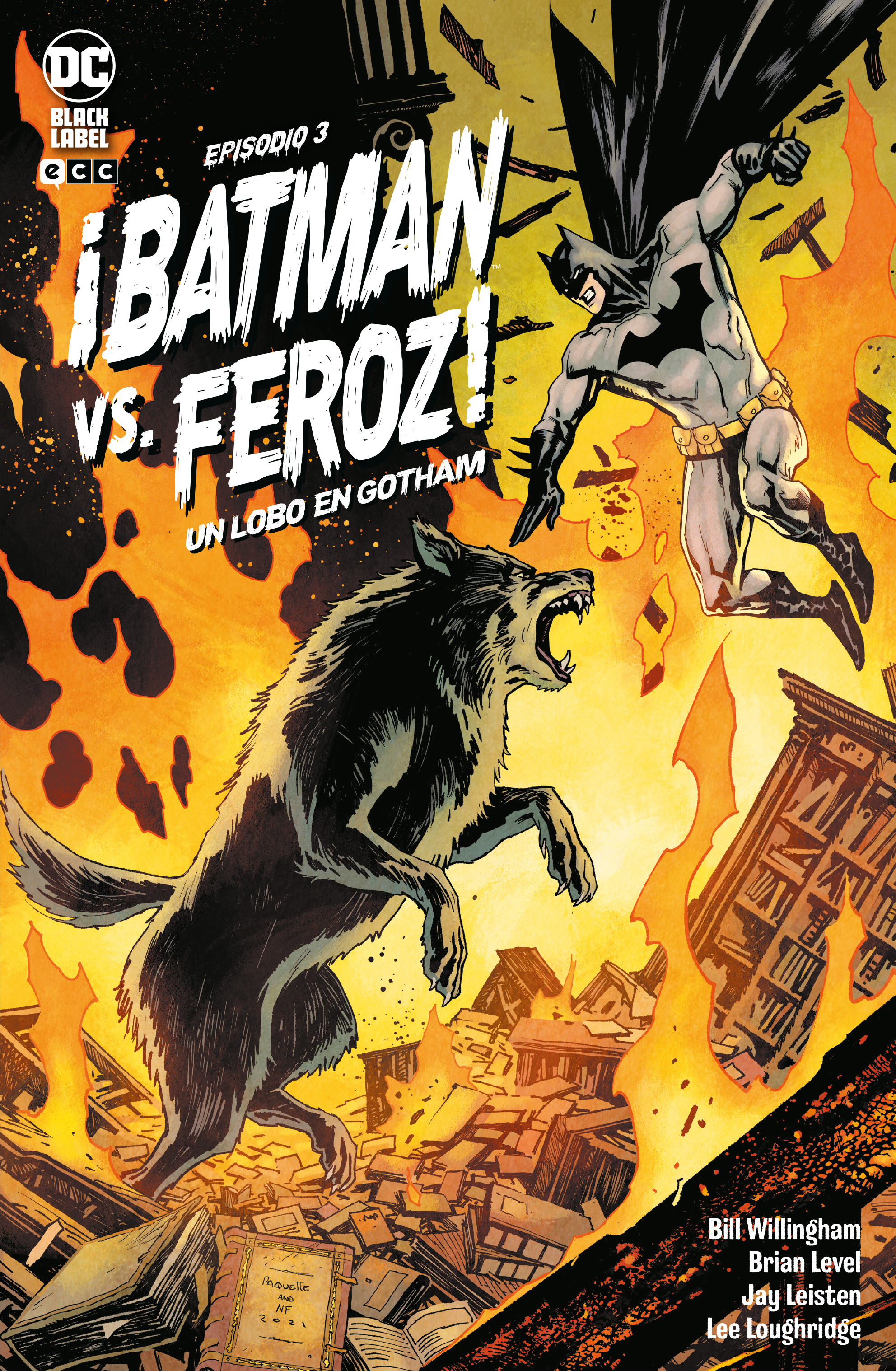 ¡BATMAN VS. FEROZ!: UN LOBO EN GOTHAM #3 (de 6)