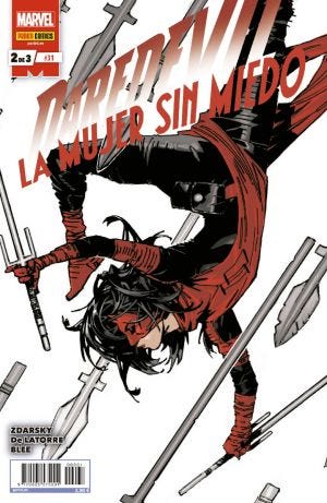 Pack Daredevil: La Mujer sin Miedo #1 al 3