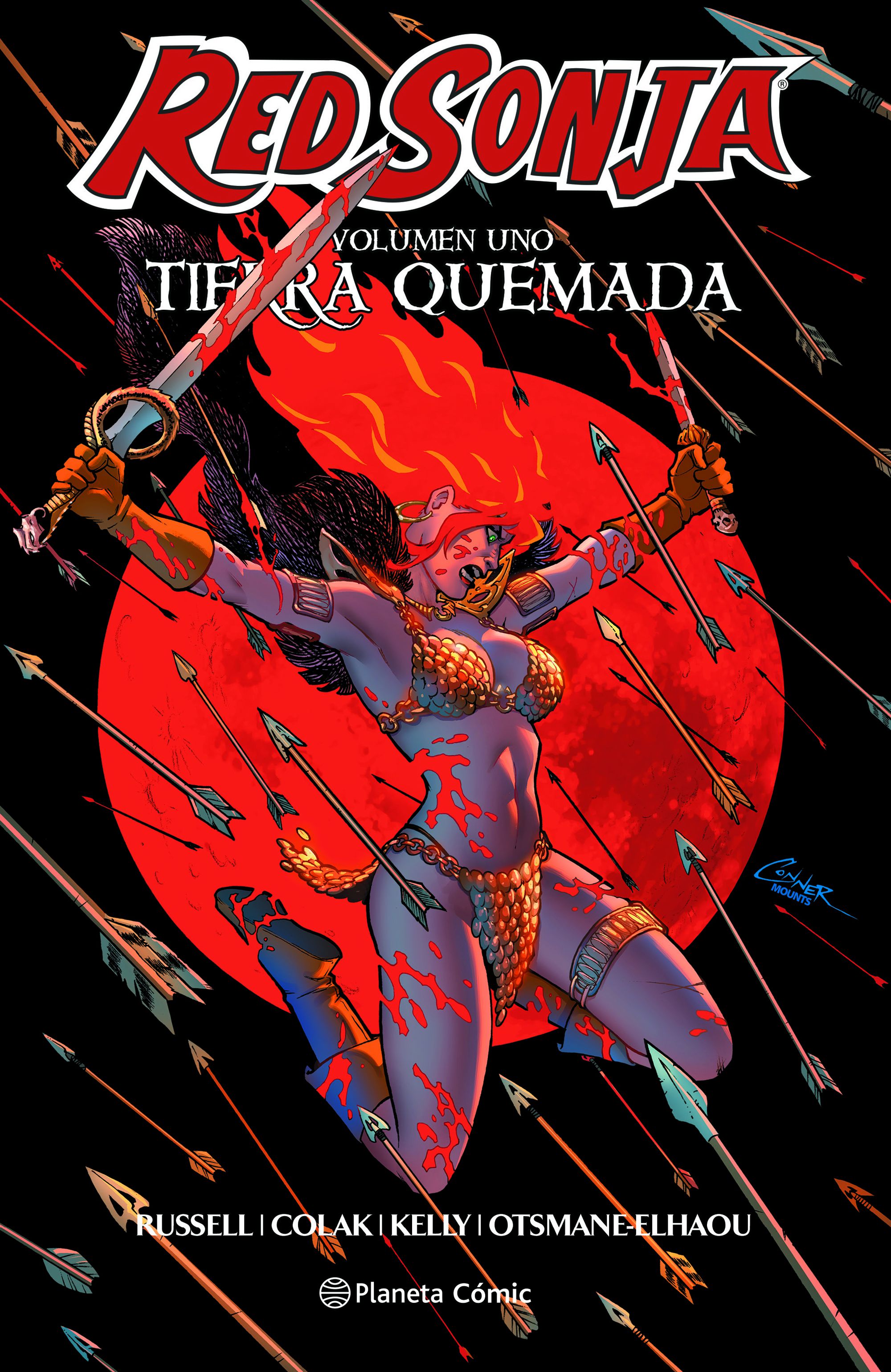 Red Sonja de Mark Russell Vol. 1: Tierra Quemada.