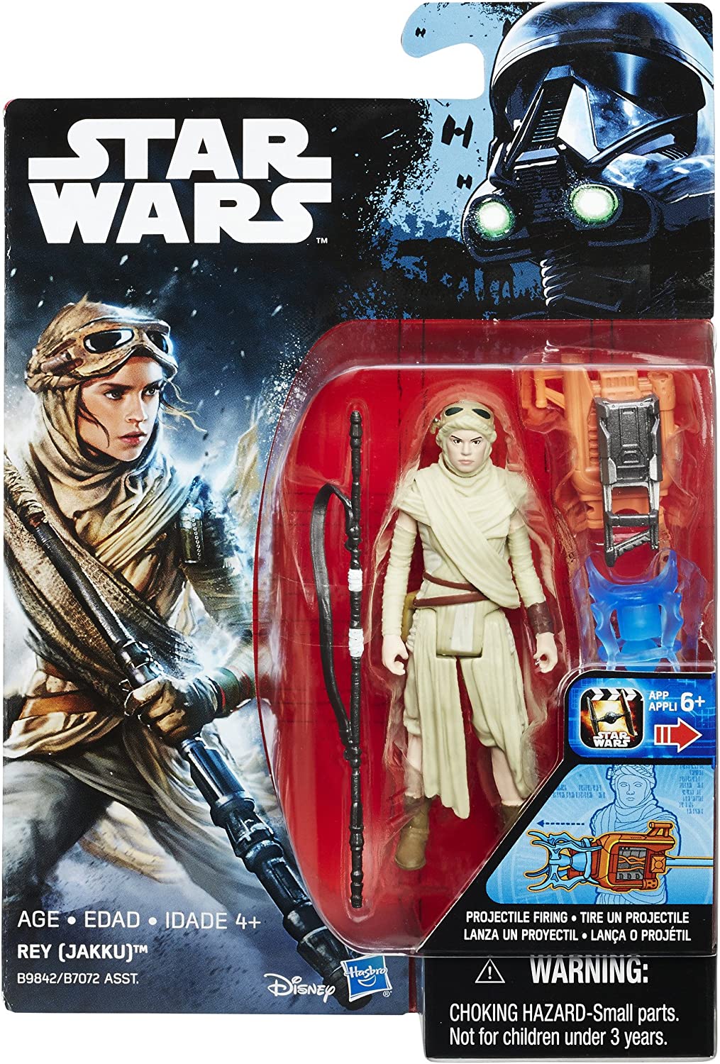 Figura de acción de Star Wars The Force Awakens. Rey (Jakku)