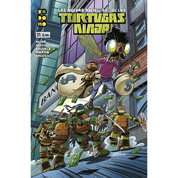 LAS NUEVAS AVENTURAS DE LAS TORTUGAS NINJA #21