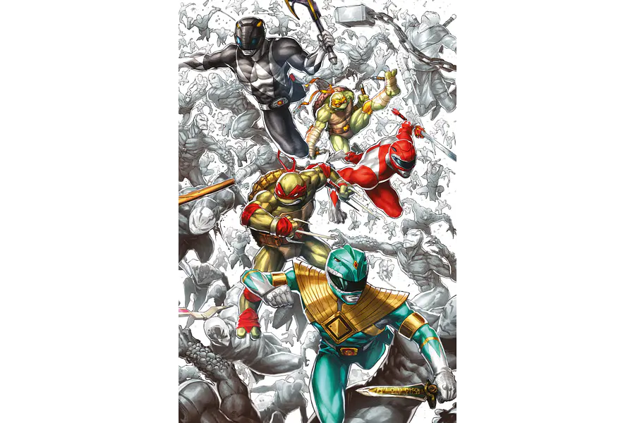 Mighty Morphin Power Rangers vs. Las Tortugas Ninja