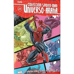 COLECCIÓN SPIDER-MAN UNIVERSO-ARAÑA #21: SPIDER-VERSE ZONA DE GUERRA