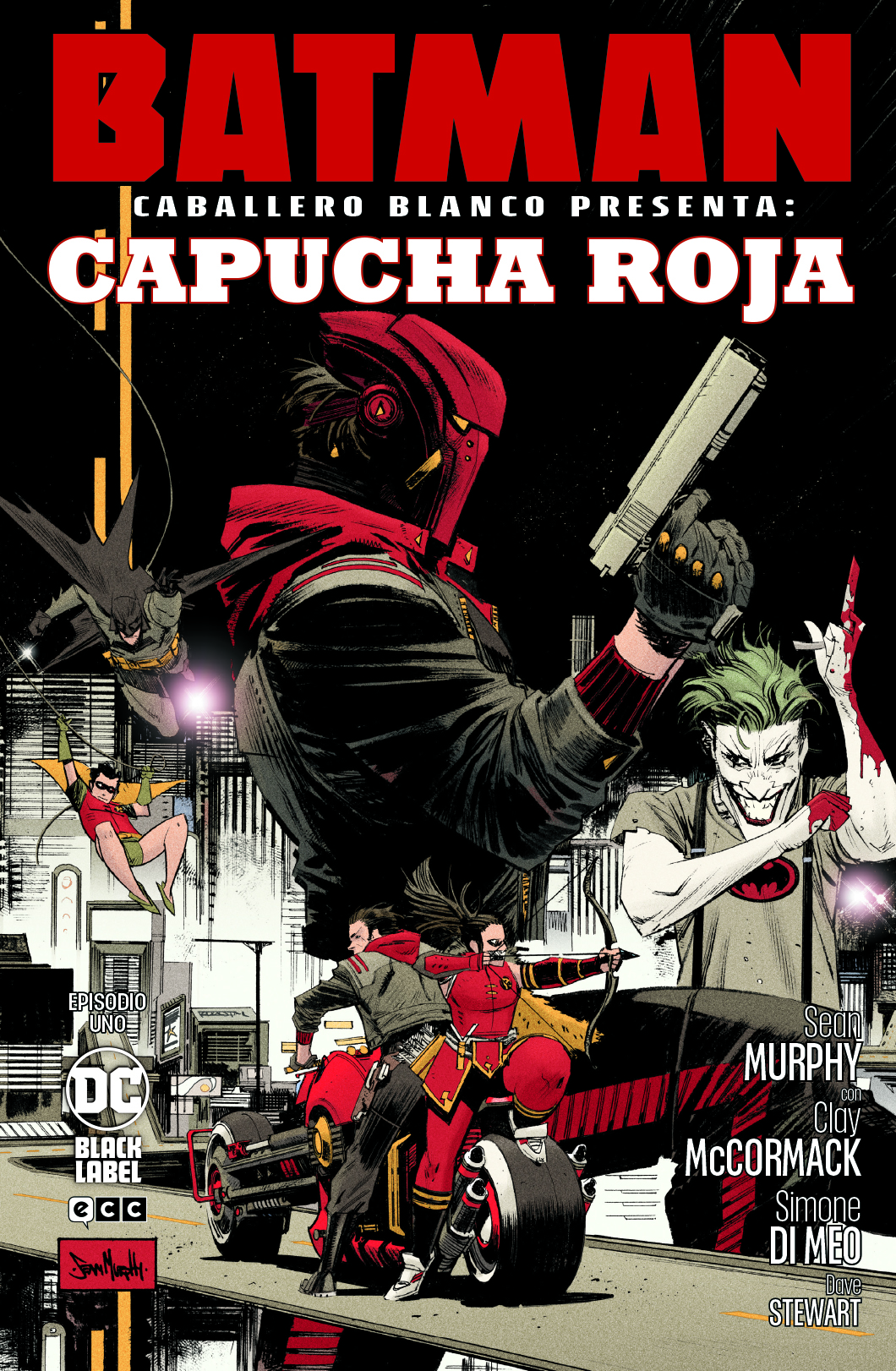 PACK BATMAN: CABALLERO BLANCO PRESENTA - CAPUCHA ROJA #1 y 2