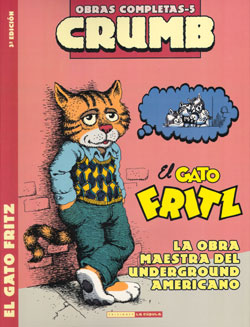   Obras Completas Crumb #05: El Gato Fritz