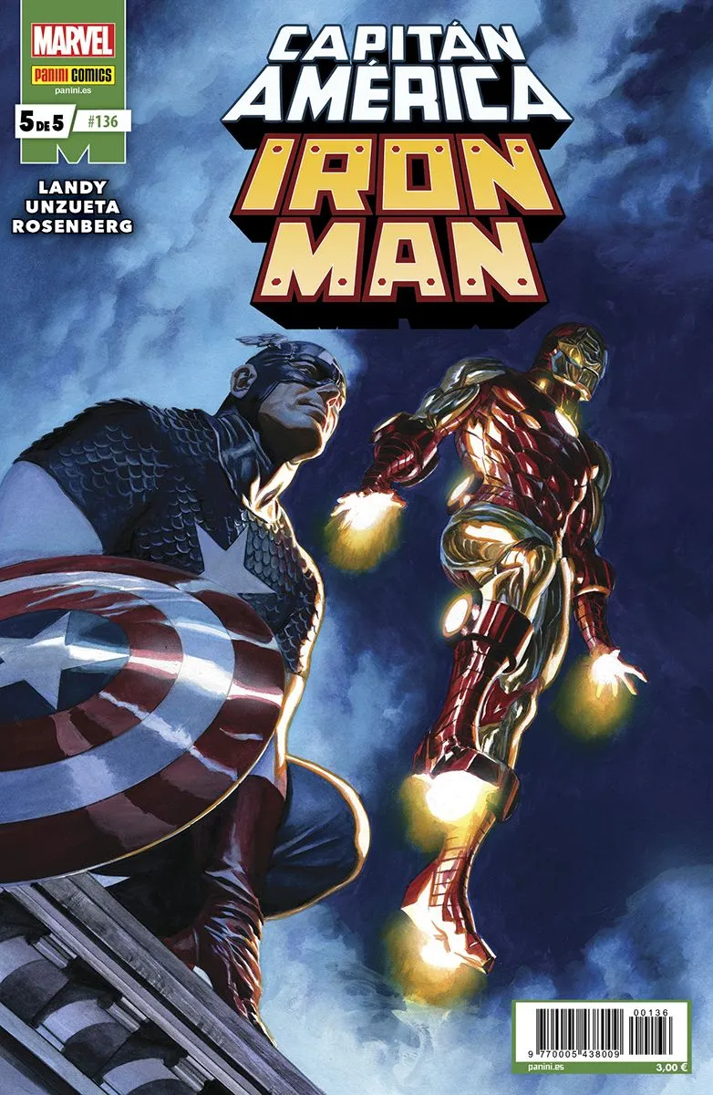 Pack Capitán América / Iron Man #1 al 5