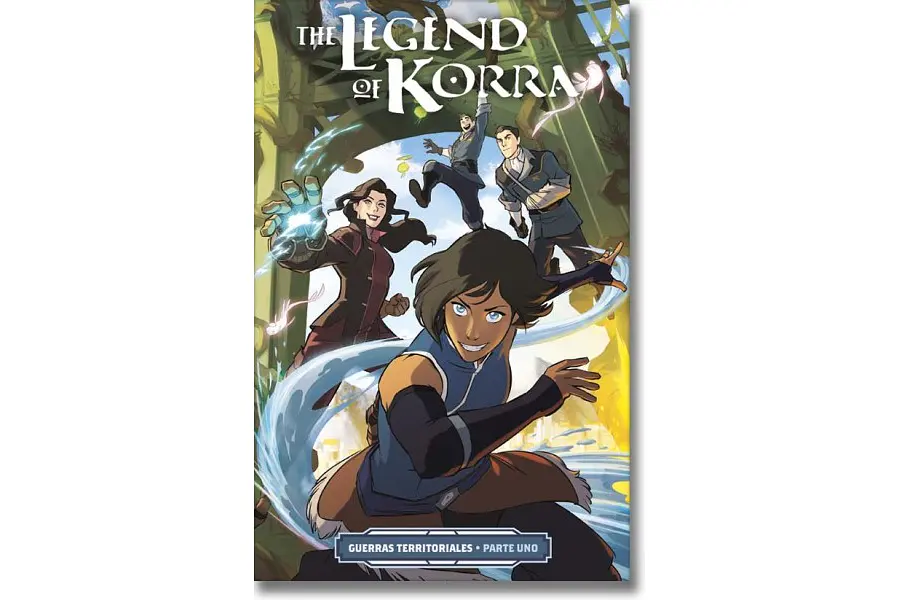 The Legend of Korra: Guerras Territoriales #1 al 3 (pack)
