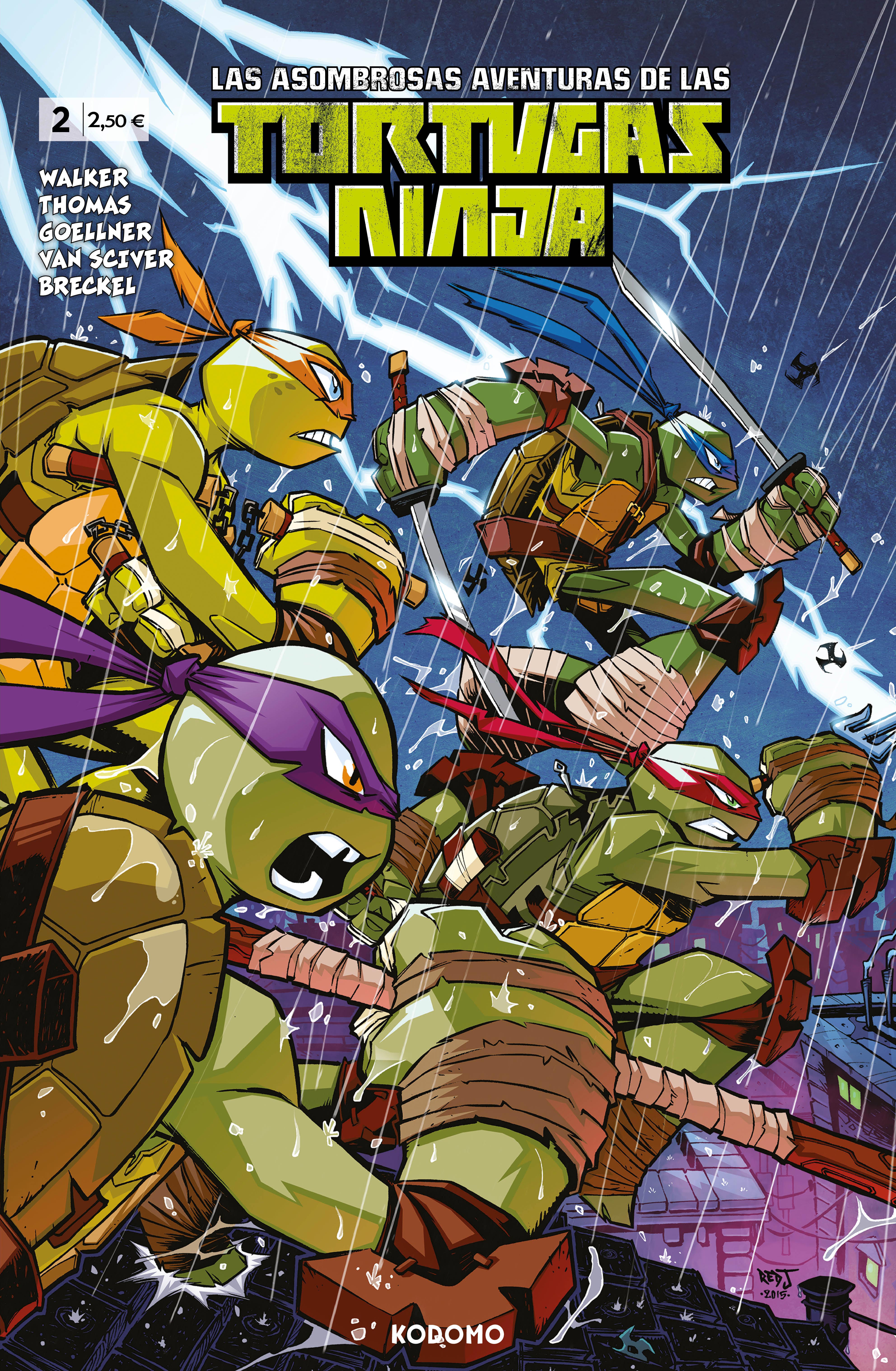 Las asombrosas aventuras de las Tortugas Ninja #02