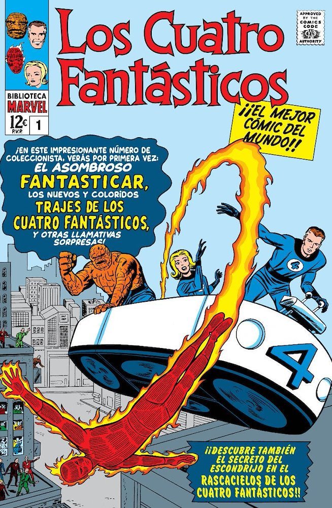 Biblioteca Marvel. Los Cuatro Fantásticos #1 (1961-62) 