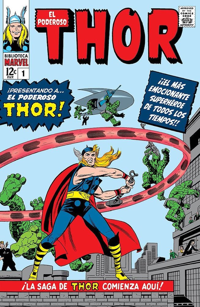  Biblioteca Marvel. El Poderoso Thor #1 (1962-63) 