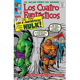  Biblioteca Marvel. Los Cuatro Fantásticos #3 (1963) 