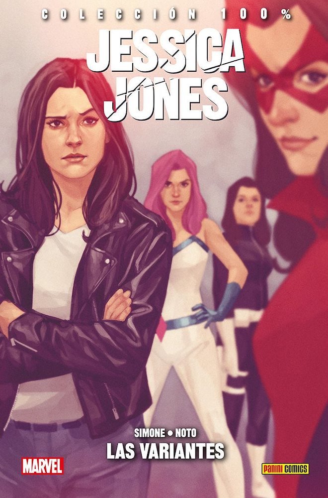 100% Marvel HC. Jessica Jones #6 Las variantes 