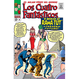  Biblioteca Marvel. Los Cuatro Fantásticos #4 (1963-64)