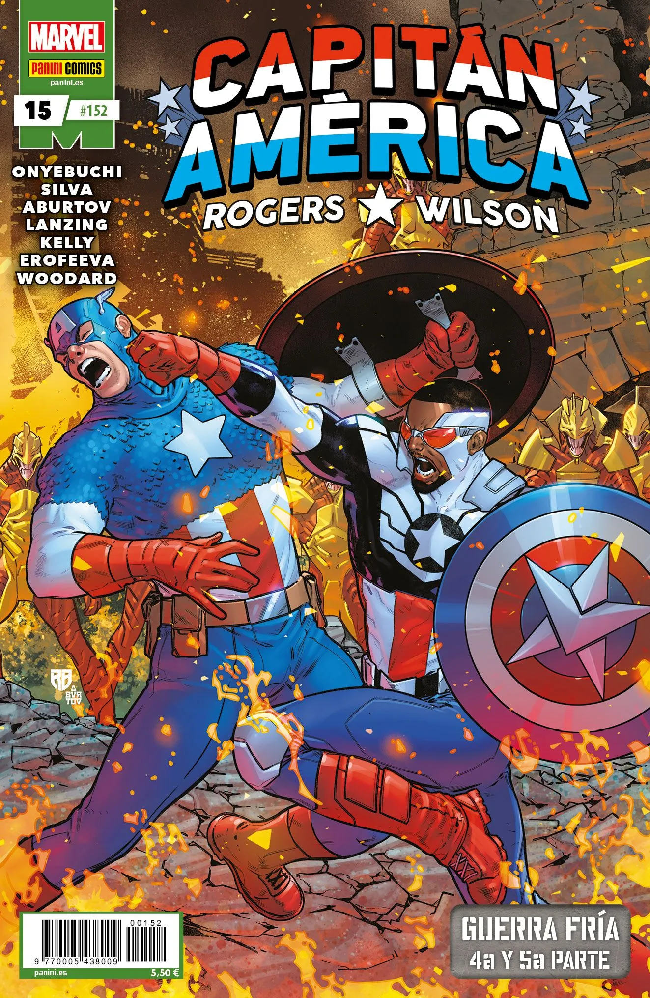 Rogers / Wilson: Capitán América #15