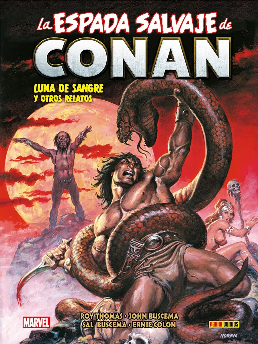 Biblioteca Conan. La Espada Salvaje de Conan #14: Luna de sangre y otros relatos