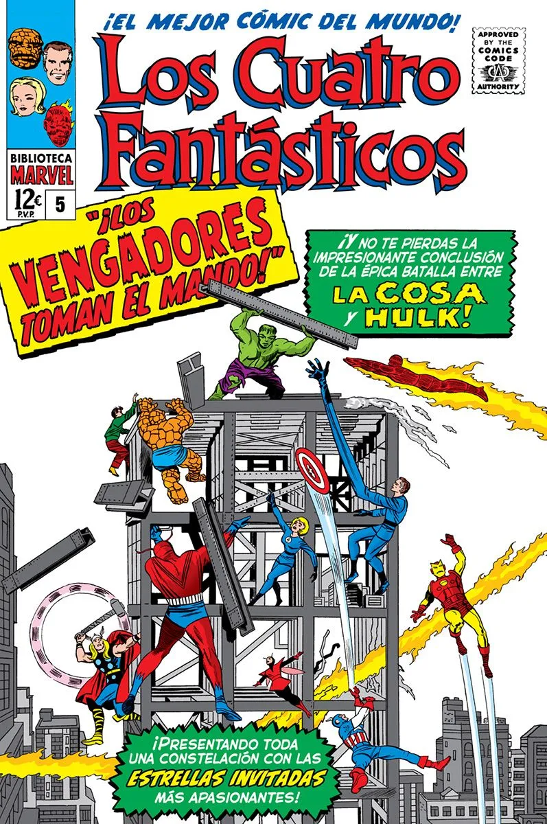 Biblioteca Marvel. Los 4 Fantásticos #5 (1963-64)