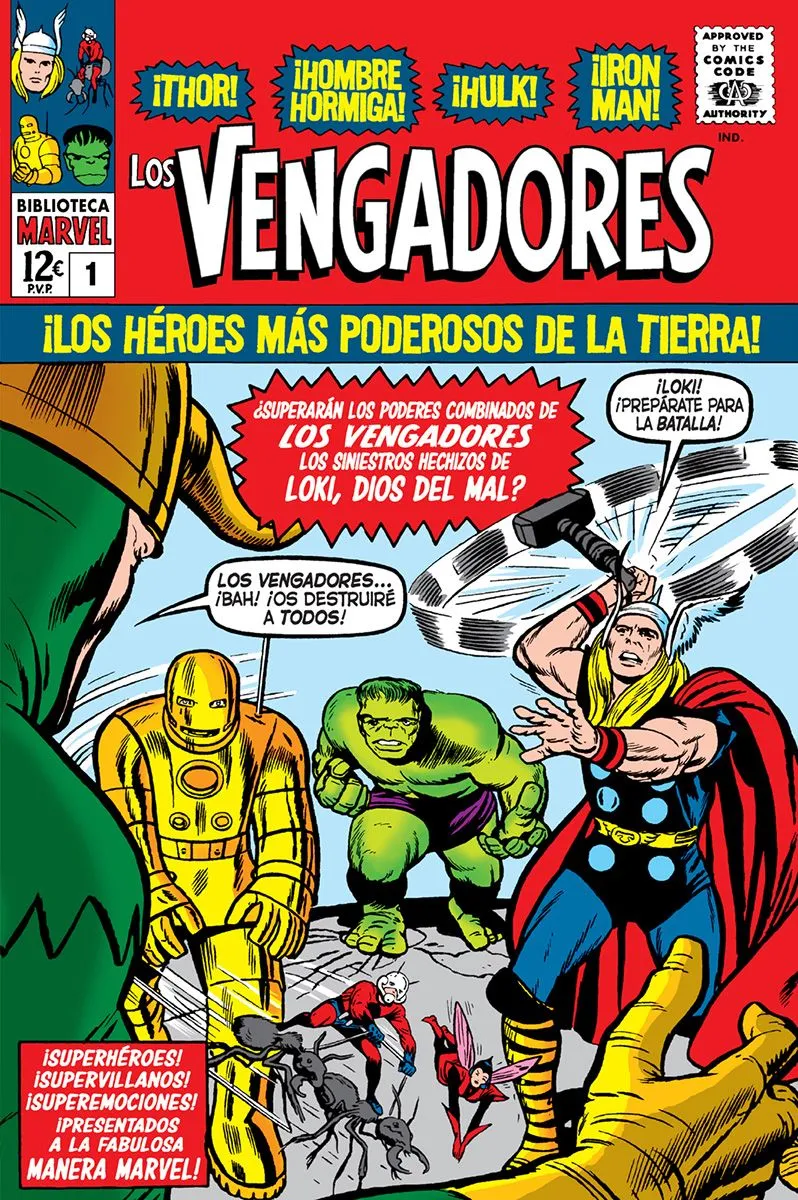 Biblioteca Marvel. Los Vengadores #1 (1963-64)